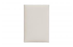 HERMES Кардхолдер Calvi из кожи Epsom светло-серый женский