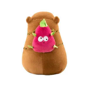 Плюшевая игрушка капибара высота 30см/45см/60см JIZHUAN