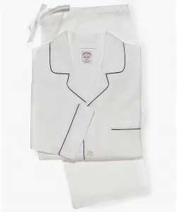 Оксфордская пижама, традиционный крой.