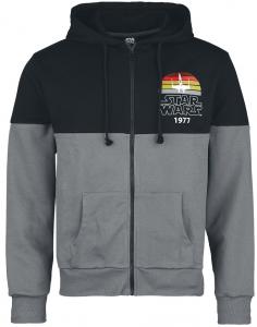 Куртка с капюшоном Star Wars X- Wing - 1977, серый/черный