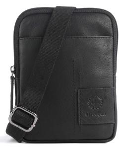 Кожаная сумка через плечо Hyde Strellson, черный