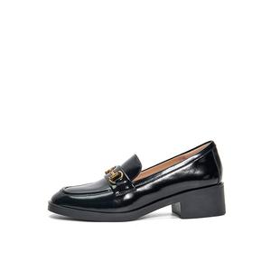PT'SON Женские лоферы черные, цвет Black