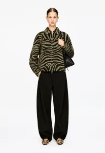 Жаккардовая легкая куртка Arket, Beige Black