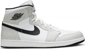 Кроссовки Air Jordan 1 Retro High White Elephant, белый