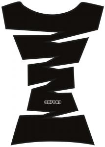 Накладка на топливный бак мотоцикла Oxford Jagged, черный