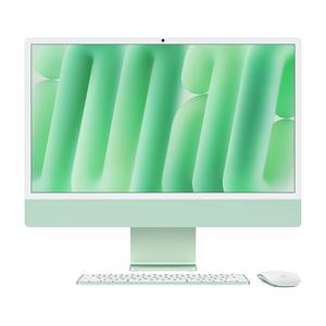 Моноблок Apple iMac 24'' М4 (2024), 10 CPU/10 GPU, 24 ГБ/1 ТБ, Standard glass, Green, английская клавиатура