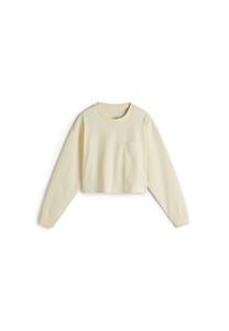 Топ с длинными рукавами RELAXED FIT LONG SLEEVE CROP, Vans, светло-желтый
