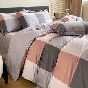 LUOLAI HOME Комплект постельного белья 4 предмета, простыня, размер 150x200 см, цвет в ассортименте