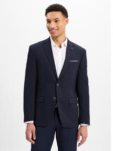 Деловой пиджак прямого кроя HECHTER PARIS, морской синий