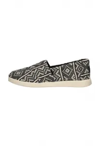 Альпаргата плюс слипоны Toms, Black