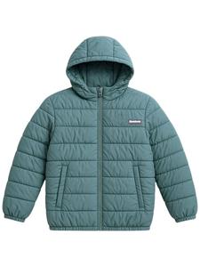 Стеганая куртка Reebok темно-зеленого цвета