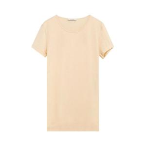 Футболка Lemaire Fitted T-Shirt 'Ice Apricot', оранжевый