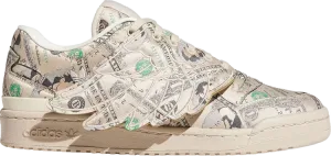 Кроссовки Adidas Jeremy Scott x Forum Wings 1.0 Low 'Money', кремовый