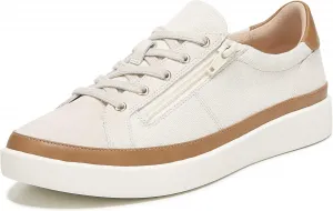 Женские модные замшевые кроссовки Vionic Essence Mayra - удобная повседневная обувь со встроенной ортопедической стелькой, корректирующей пронацию и помогающей при болях в пятках, размеры 5-12, кремовый