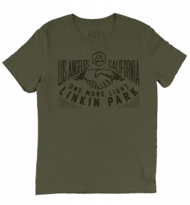 Футболка Linkin Park Light In Your Hands, темно-зеленый