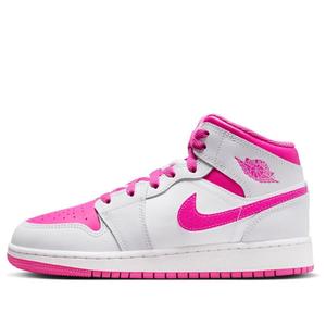Кроссовки 1 mid 'fire pink' Air Jordan, мультиколор