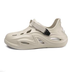 Подростковые противоскользящие и износостойкие дышащие детские сабо NEZHACHAOHAI, хаки