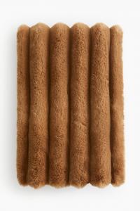 Одеяло H&M Fluffy, 110x150см, коричневый