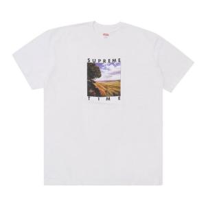 Футболка Supreme Supreme Time Tee 'White', белый