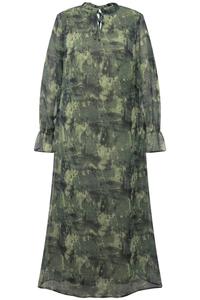 Макси платье Studio Untold, Olive/Fir/Dark green