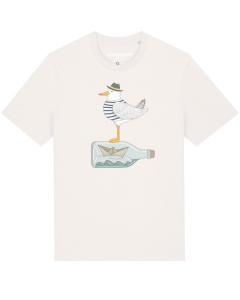 Рубашка Watapparel  Möwe mit Hut, белый