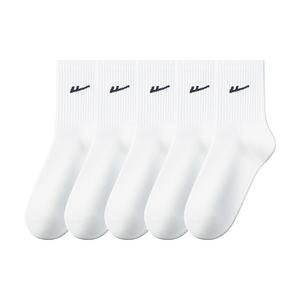 Низкие носки унисекс 5 пар WARRIOR, черный