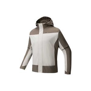 Разнообразная коллекция тренировочных курток и пальто для мужчин Anta, french latte/светлый chestnut серый