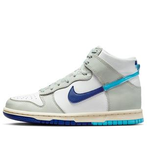 Кроссовки dunk high split 'grey blue' Nike, серый