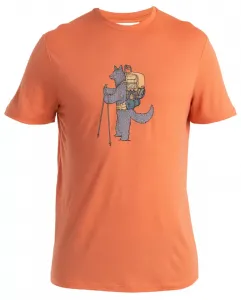 Мужская футболка Icebreaker Merino 150 Tech Lite III с коротким рукавом, цвет Ember