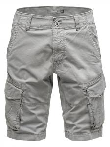 Тканевые шорты REPUBLIX, светло-серый