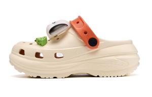 Клоги Women's C°BANNER, белые (Милый мультяшный принт)