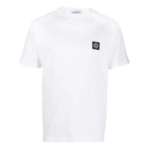 Футболка patch t-shirt 'white' Stone Island, белый