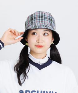 Двусторонняя стеганая шапка