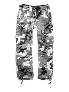 Брюки-карго Brandit в снежном камуфляже Brandit