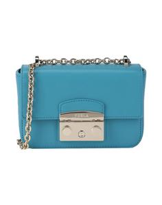Сумка через плечо Furla, бирюзовый