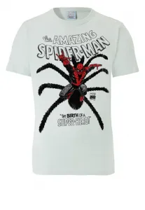 Футболка Logoshirt "MARVEL - SPIDER-MAN", с модным супергеройским принтом, белый