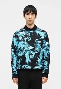 Толстовка с принтом по всей поверхности Versace Jeans Couture, Black/Sea