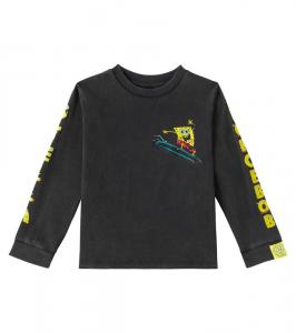 Хлопковая футболка Stella McCartney Kids, Black