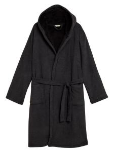 Короткий халат Marks & Spencer, антрацит