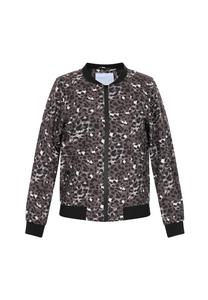 Куртка-бомбер faina, серый