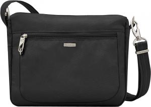 Сумка кросс-боди Travelon Women's Anti-Theft-Class Small East/West, черный