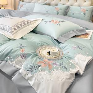 FUANNA Комплект постельного белья 1,8 м, 4 предмета, пододеяльник 200x230 см