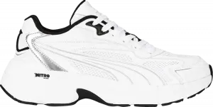 Кроссовки Puma Wmns Teveris Nitro Metallic - White Black, белый
