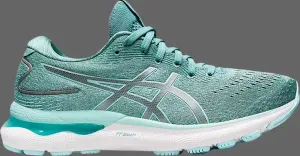 Кроссовки wmns gel nimbus 24 'sage' Asics, зеленый
