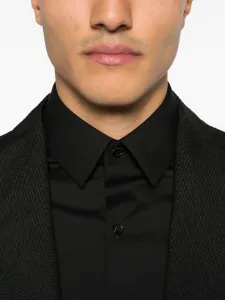 Рубашка с длинными рукавами Sandro, черный