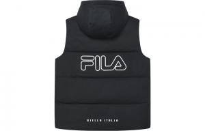 Жилет мужской, черный как смоль Fila, черный