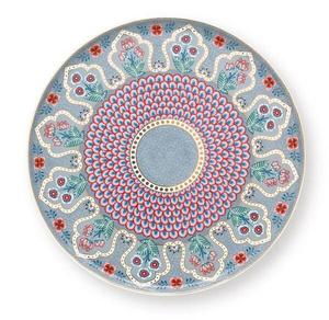 Тарелка для торта фестиваль цветов i Pip Studio, синий
