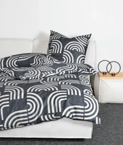 Комплект постельного белья Janine PALERMO из мако-сатина, 200x200 см, разноцветный пододеяльник Original Janine