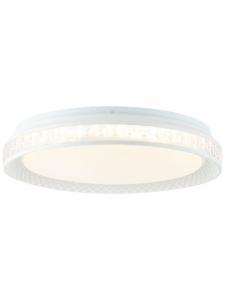 Brilliant Потолочный светодиодный светильник Burlie 39 см Tuya-App, прозрачный/белый