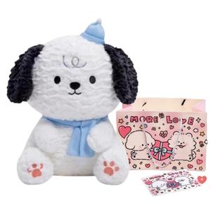 Капюшонный плюшевый щенок высота 23cm/35cm/45cm Fat Fat Dragon